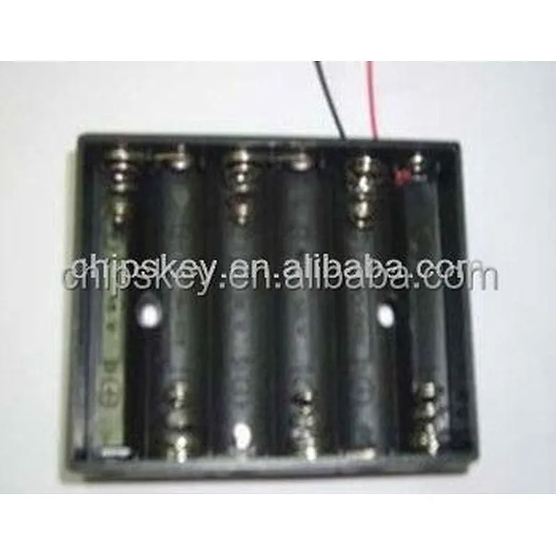 6 x AA Batteries Holder Case