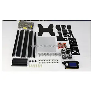 LCD12864 A2 3D Printer Print size 220x270x220MM , Total Size 500*500*490MM
