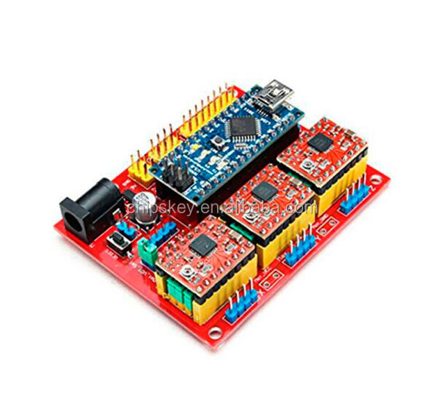 CNC Shield V4 A4988 Controller for RAMPS1.4 Reprap 3D Printer