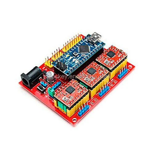 CNC Shield V4 A4988 Controller for RAMPS1.4 Reprap 3D Printer