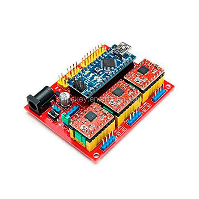 CNC Shield V4 A4988 Controller for RAMPS1.4 Reprap 3D Printer