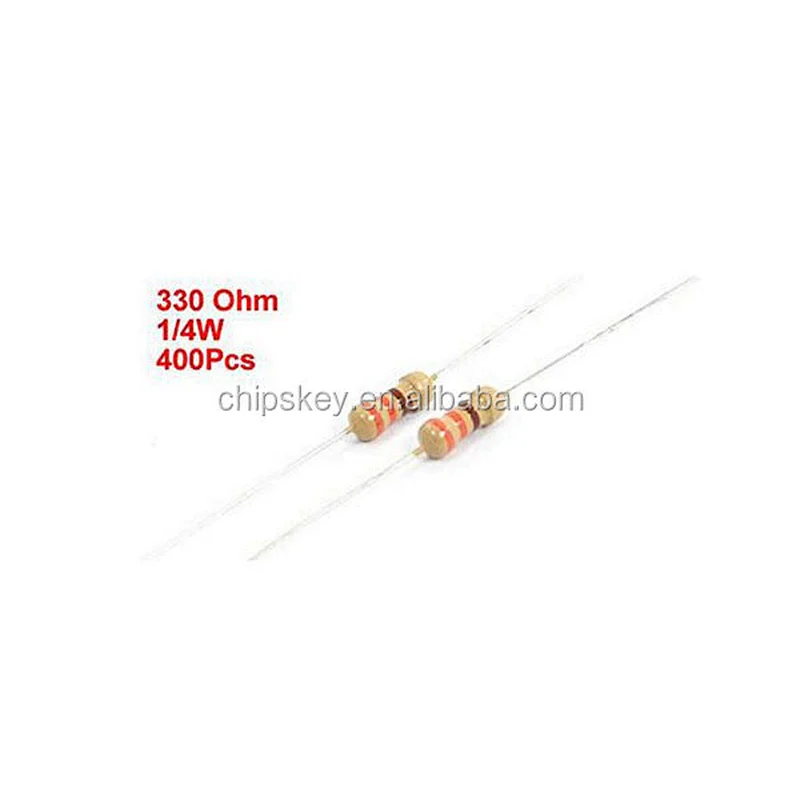 330 Ohm 1/4W Axial-lead Resistor