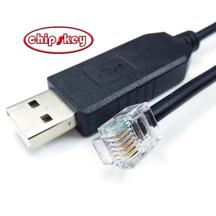 PL2303 USB Plug to RJ11 6P 1.8M cable