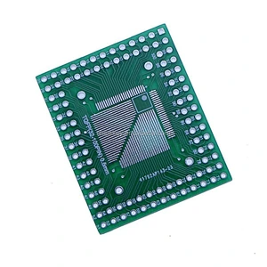 QFP TQFP LQFP TQFP32 TQFP44 TQFP64 TQFP80 TQFP100 0.5MM 0.8MM Pitch IC adapter Socket Adapter plate / PC