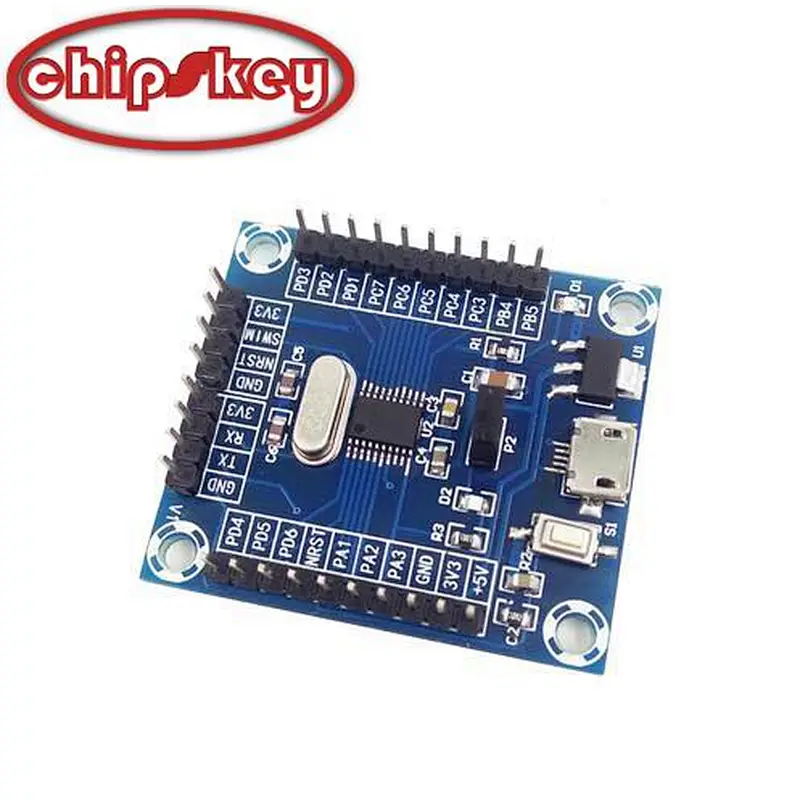 Microcomputer  Development Board STM8S003F3P6 Single Chip Development Module XH-M261