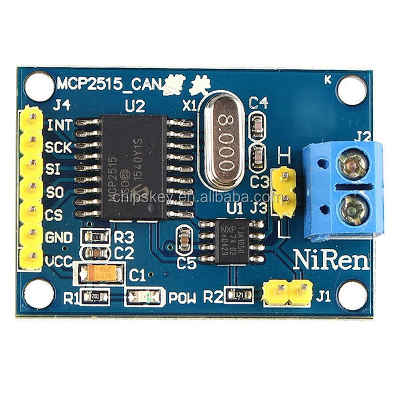 MCP2515 CAN Bus Module TJA1050 Receiver SPI Protocol