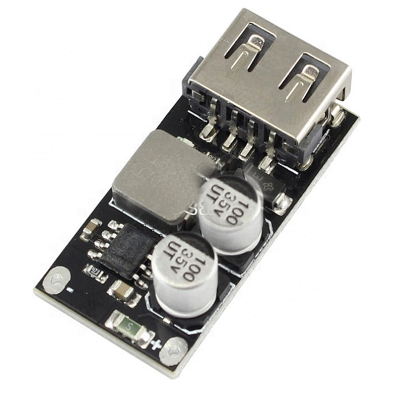 6-32V12V24V to 5V fast charge car DC-DC step-down current module USB mobile phone charger