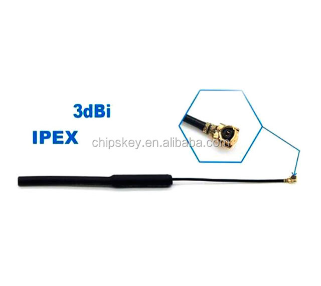 2.4GB Antenna 15CM Long 2400MHZ-2483MHZ 3DB 50ohm I-PEX Inteface