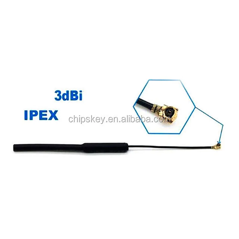 2.4GB Antenna 15CM Long 2400MHZ-2483MHZ 3DB 50ohm I-PEX Inteface