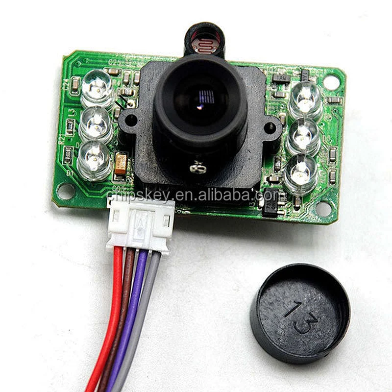 Infrared JPEG Color Camera Serial UART (RS232 level)