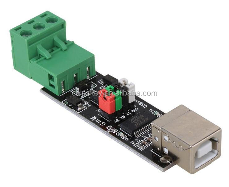 The USB TO TTL/RS485 dual function dual