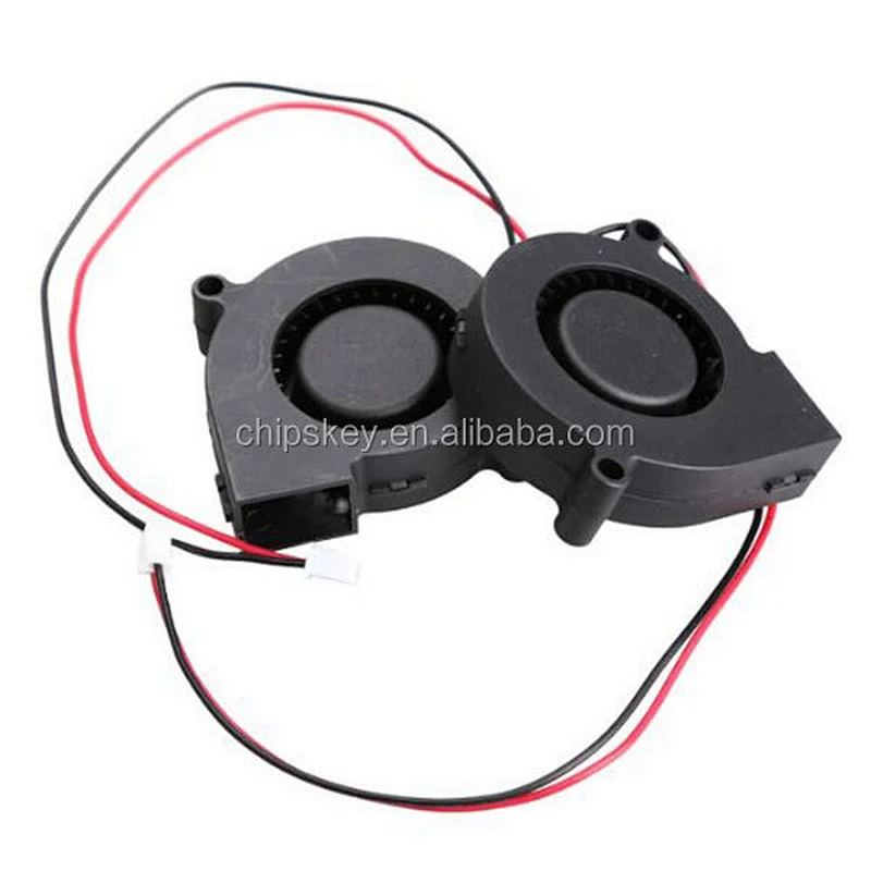 Black Brushless DC Cooling Blower Fan 5015S 5V 0.1-0.3A 50x15mm