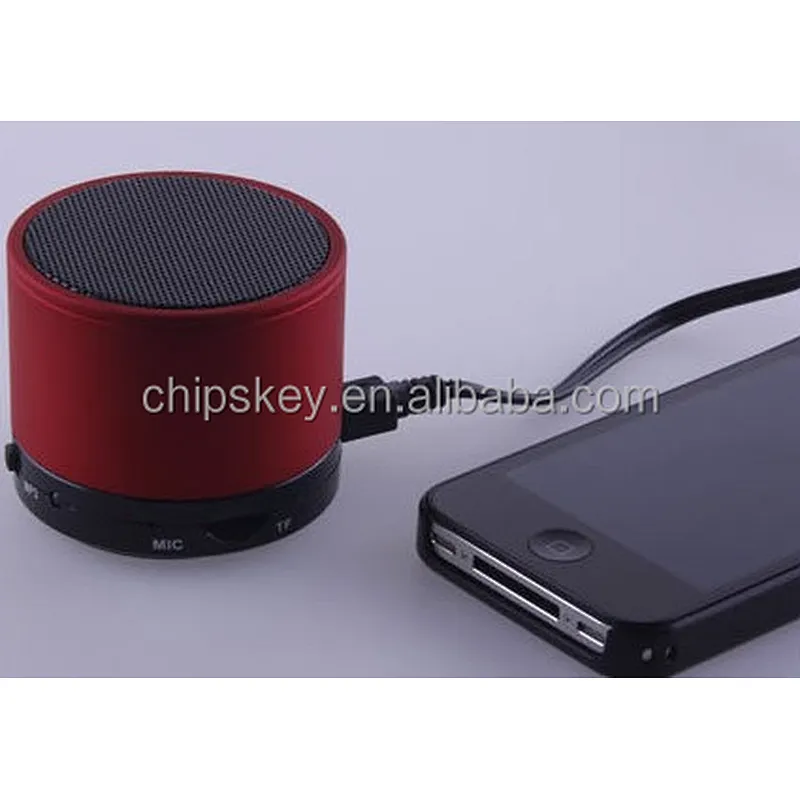 S10 Wireless Mini h Speaker Support Phone Call and Tf Card-black