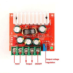 DC-DC step-down module auto / car Regulator / Regulator LTC3780 high efficiency solar wind