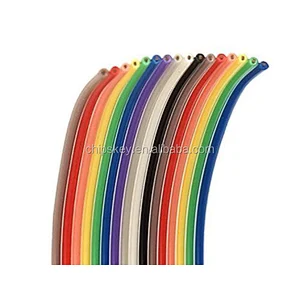 10P 1.27mm Pitch Spacking Rainbow cable