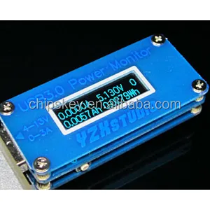 USB 3.0 Power Monitor (Red) YZXstudio Voltage Current Meter High Resolution OLED
