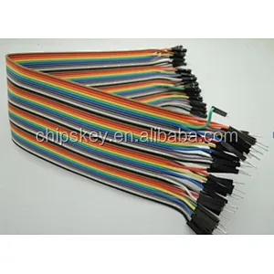 30CM Rainbow Cable 40P Male to Female