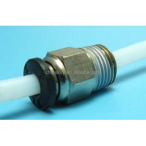 PC4-M10 Printer J-Head Remote Feeding Tube Fittings Push-In Pneumatic Connectors