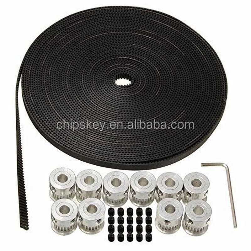 Reprap/CNC GT2 Gear, Alupulley, GT2 Alupulley, 20 teeth