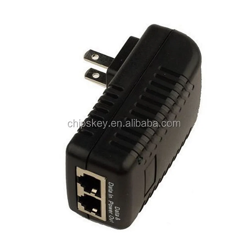 PoE Power Injector Input 100V~240V DC 1A Output 12V AC/0.4A