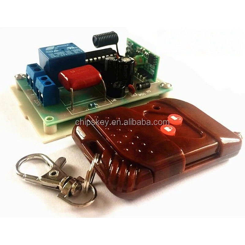1 Channel Relay Lighting Wireless Remote Controler Switch remote control light kit One way 220v can wear wall