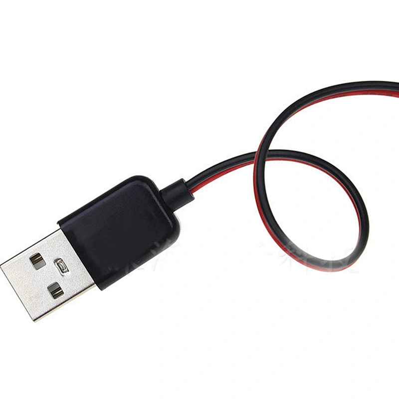 USB to Crocodile test clip 60CM