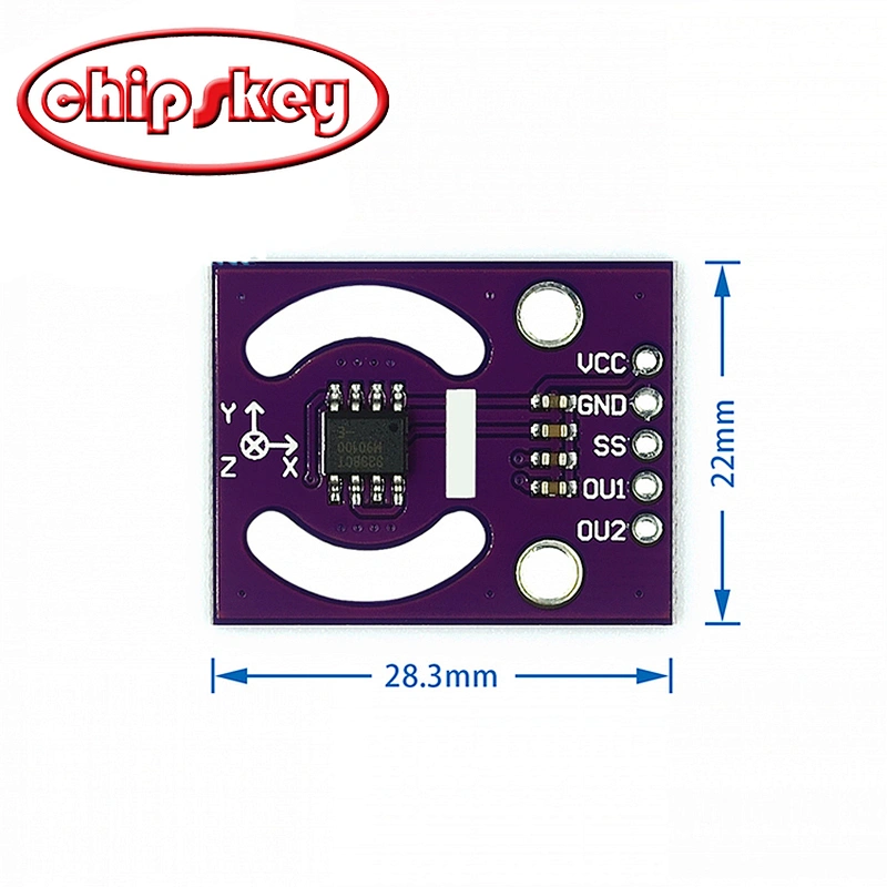 MLX90333 joystick joystick sensor  position digital three-dimensional angle