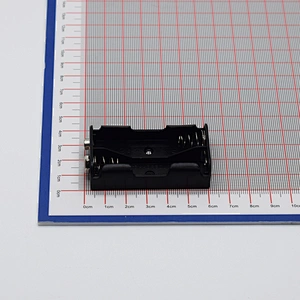 2AA Battery Case Holder,3v Battery Pack,Battery Storage Box with 9V Battery Button Connector