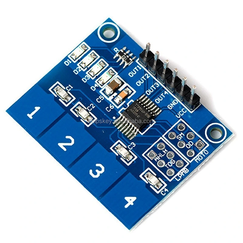 TTP224 4-way Capacitive Touch switch Digital Touch Sensor Module