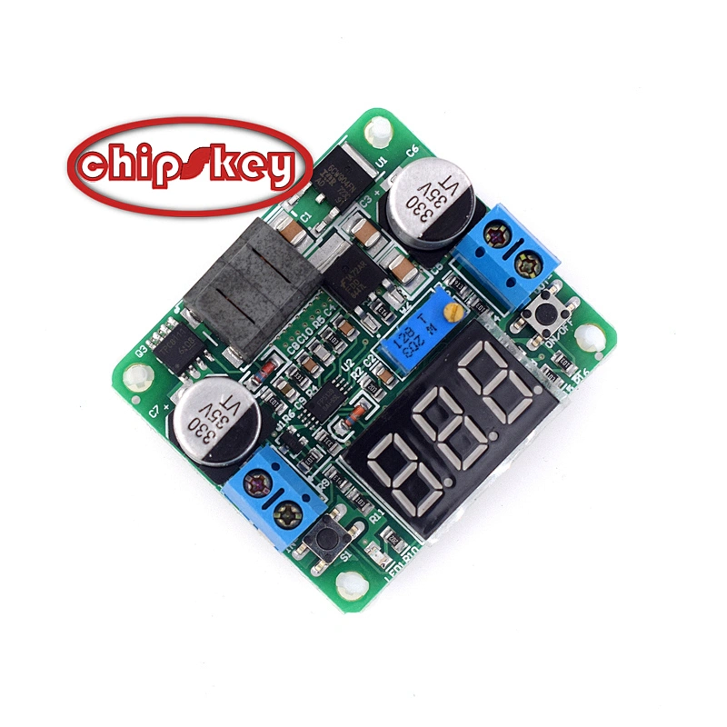 Digital display buck-boost power supply module /  Beyond LM2577 LM2596  (5-25V)