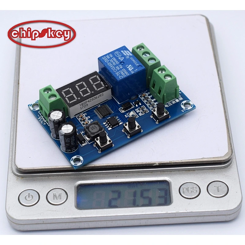 XH-M608 battery charge and discharge module integrated voltmeter undervoltage and overvoltage timing charge and disch