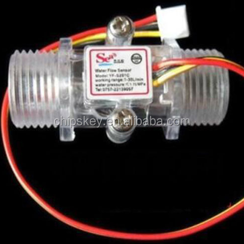 YF-S201C G1/2 DN15 3.5-24VDC 1-30L/Min Water Flow Sensor