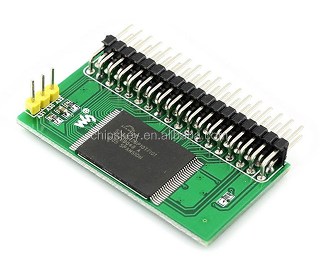 NorFlash Board (B) S29GL128P 128M Bit NorFlash module Memory Storage Module Development Board Kit