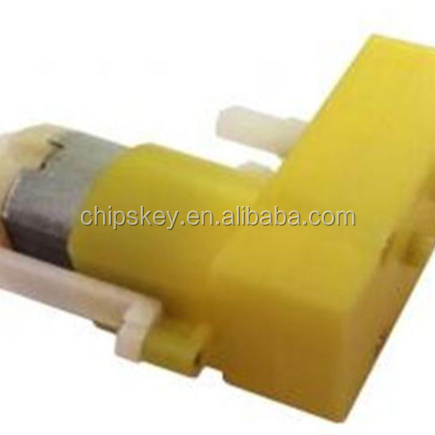 DC3-6V Dual Axis L type 1:120 Reduce Rate TT Motor