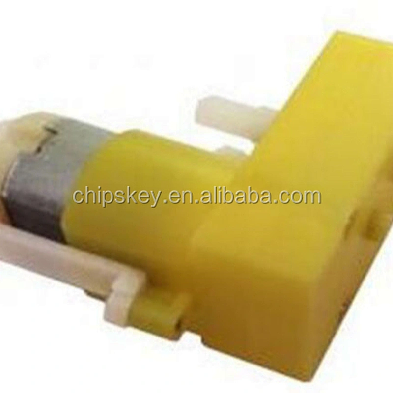 DC3-6V Dual Axis L type 1:120 Reduce Rate TT Motor
