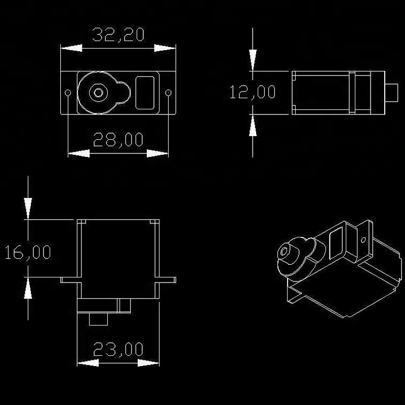 Left Hand 5-DOF Robot Hand Fingers ( Have not assembly , need assembly by self)