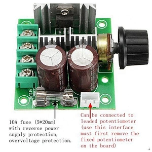 CCMHC PWM DC Motor Speed Controler Switching Regulator 12V24V30V40V Controller 10A