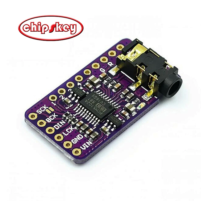 GY-PCM5102 I2S IIS single chip microcomputer high-quality digital audio DAC decoder board For Raspberry PI