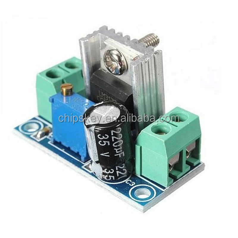 LM317 DC-DC Linear Converter Buck Step Down Low Ripple Power Supply Module