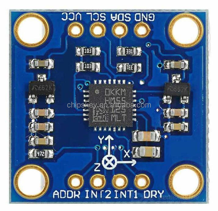 GY-51 LSM303DLH three-axis electronic compass acceleration module; electronic compass sensor