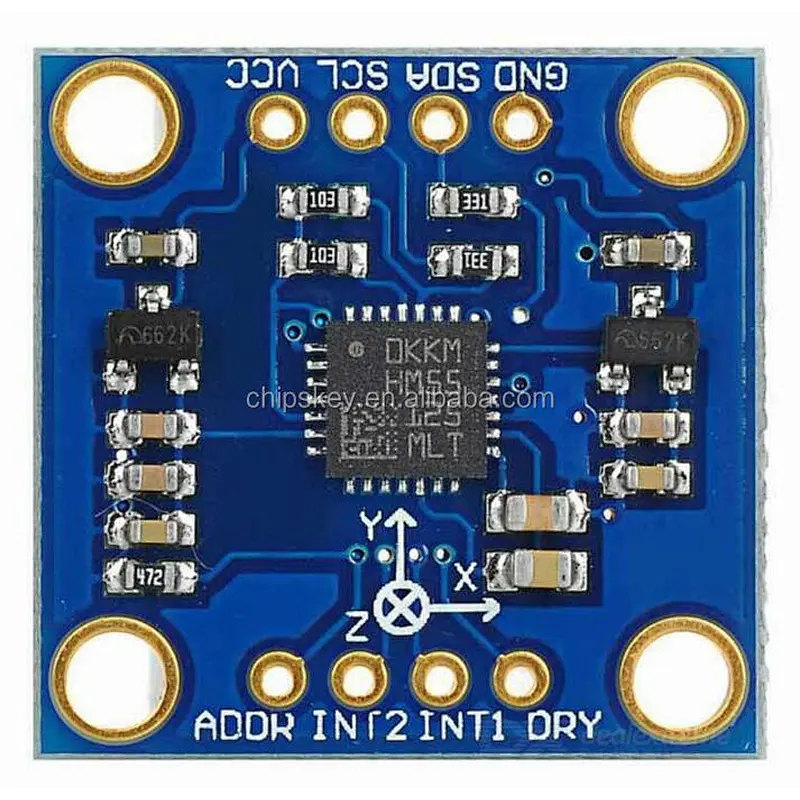 GY-51 LSM303DLH three-axis electronic compass acceleration module; electronic compass sensor
