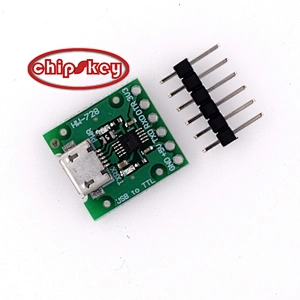 CH340E MSOP10 USB to TTL module