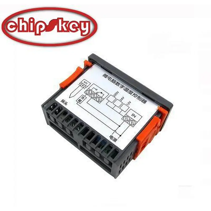 XH-W2060 embedded digital thermostat Cabinet cold cabinet cold storage thermostat Temperature Controller temperature control