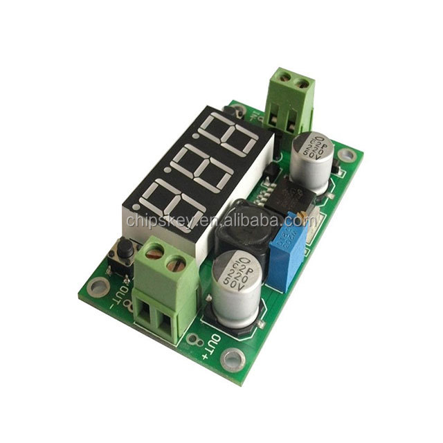 LM2596 Step-Down Voltage Regulator Module Board With LED Display