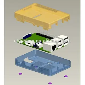 Raspberry PI 2 B+ Oval Case White