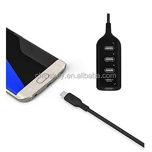 4 Hub, USB 2.0 USB Port For Laptop PC and Computer