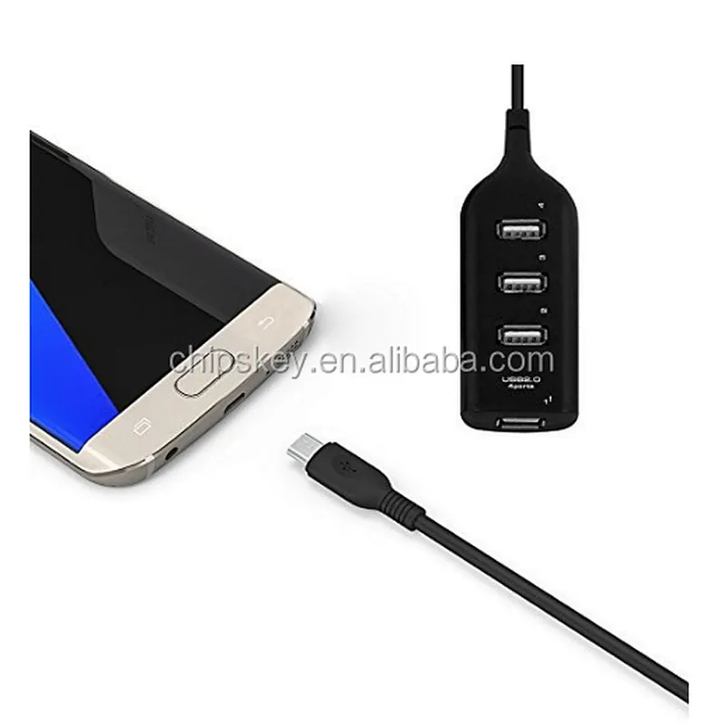 4 Hub, USB 2.0 USB Port For Laptop PC and Computer