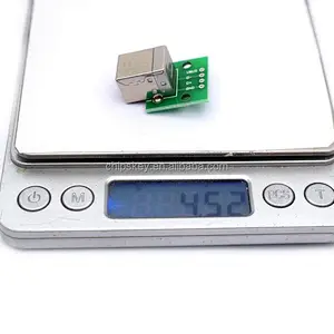 USB to DIP adapter board female head straight B-type interface