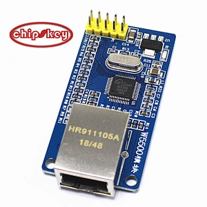 Network module W5500/ full hardware TCP/IP protocol stack Ethernet 51/STM32 microcontroller