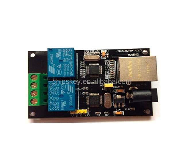 2-way relay network relay remote control smart home Ethernet IP relay normally open contact